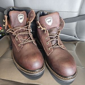 Irish Setter Rich Brown Lace-Up Boots